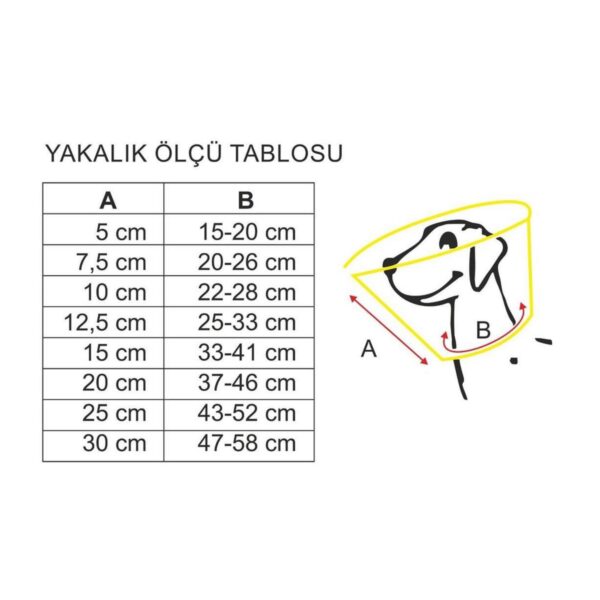 LUMMED - Yakalık Şeffaf - 12.5 Cm - 10 Adet