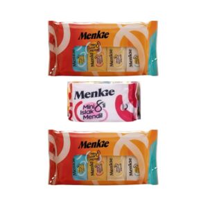MENKİE - Mini Islak Mendil 8 Adetli 16 Paket