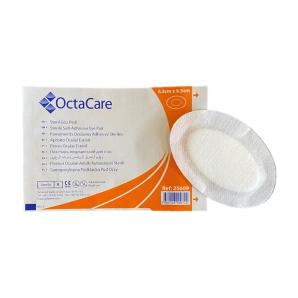 OCTACARE - Steril Göz Pedi 6.5CMX9.5CM