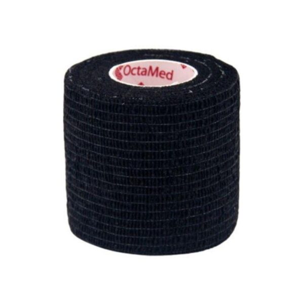 OCTAMED - Kendinden Yapışkanlı Coban Bandaj 10CM X 4.5M Siyah - 1 Adet