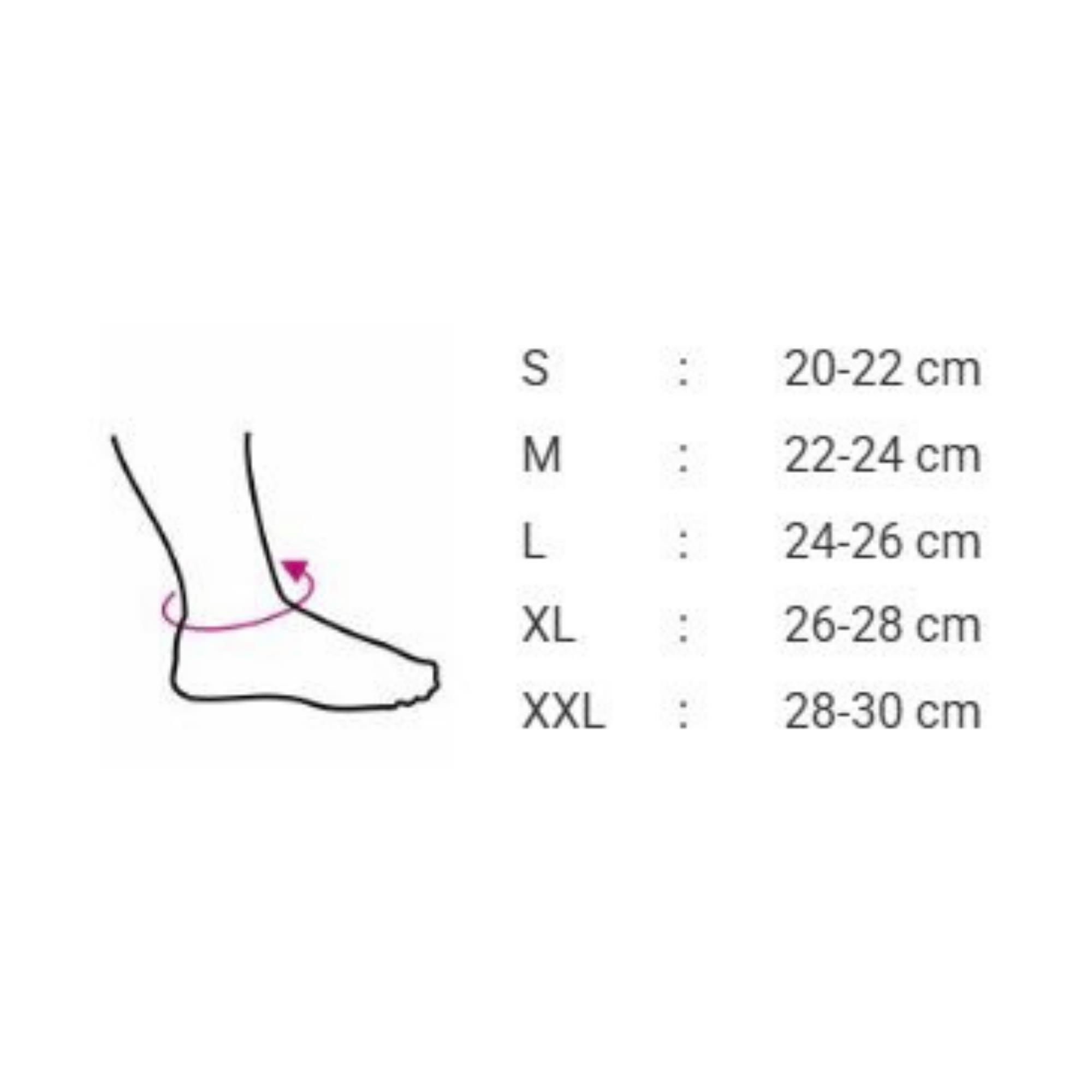 ORTHOCARE - Örme Ayak Bilekliği Malleol Destekli Malleocare Easy Xl 7911