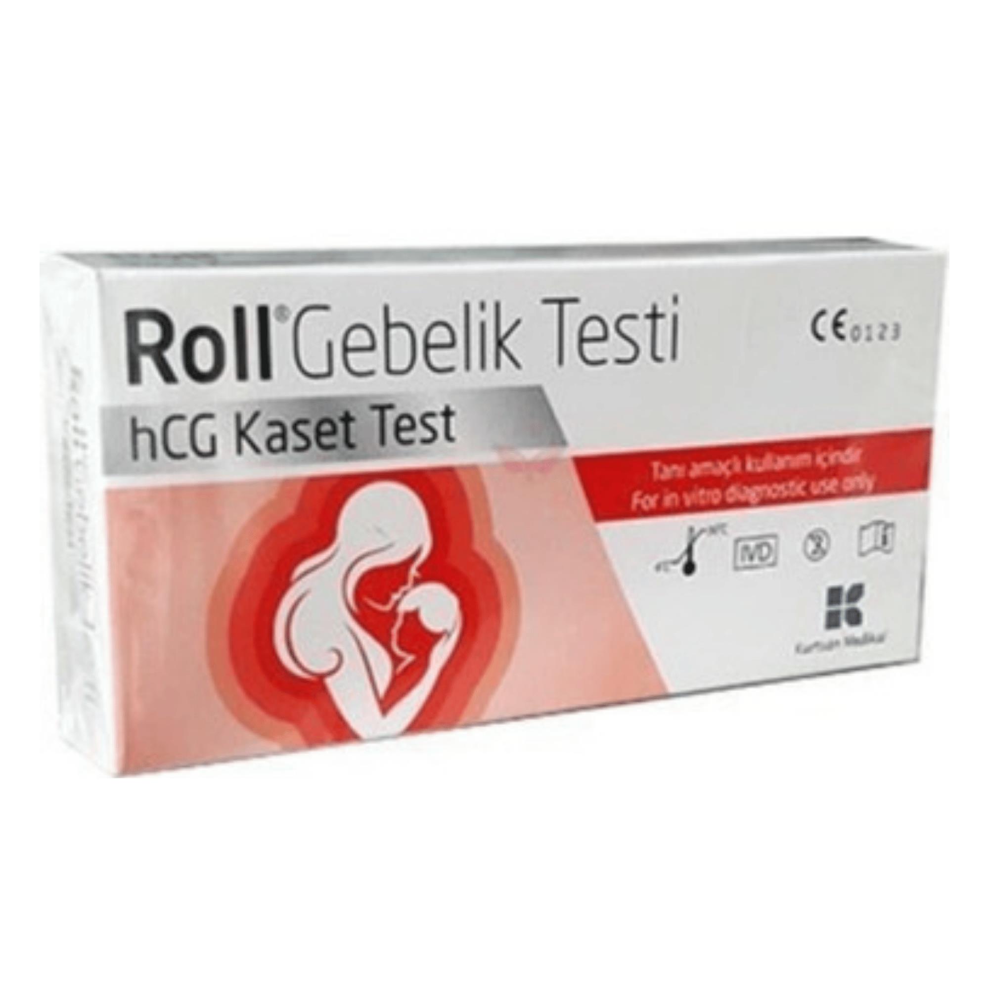 ROLL - Gebelik Testi Hızlı Hcg Kaset Test Ce Onaylı