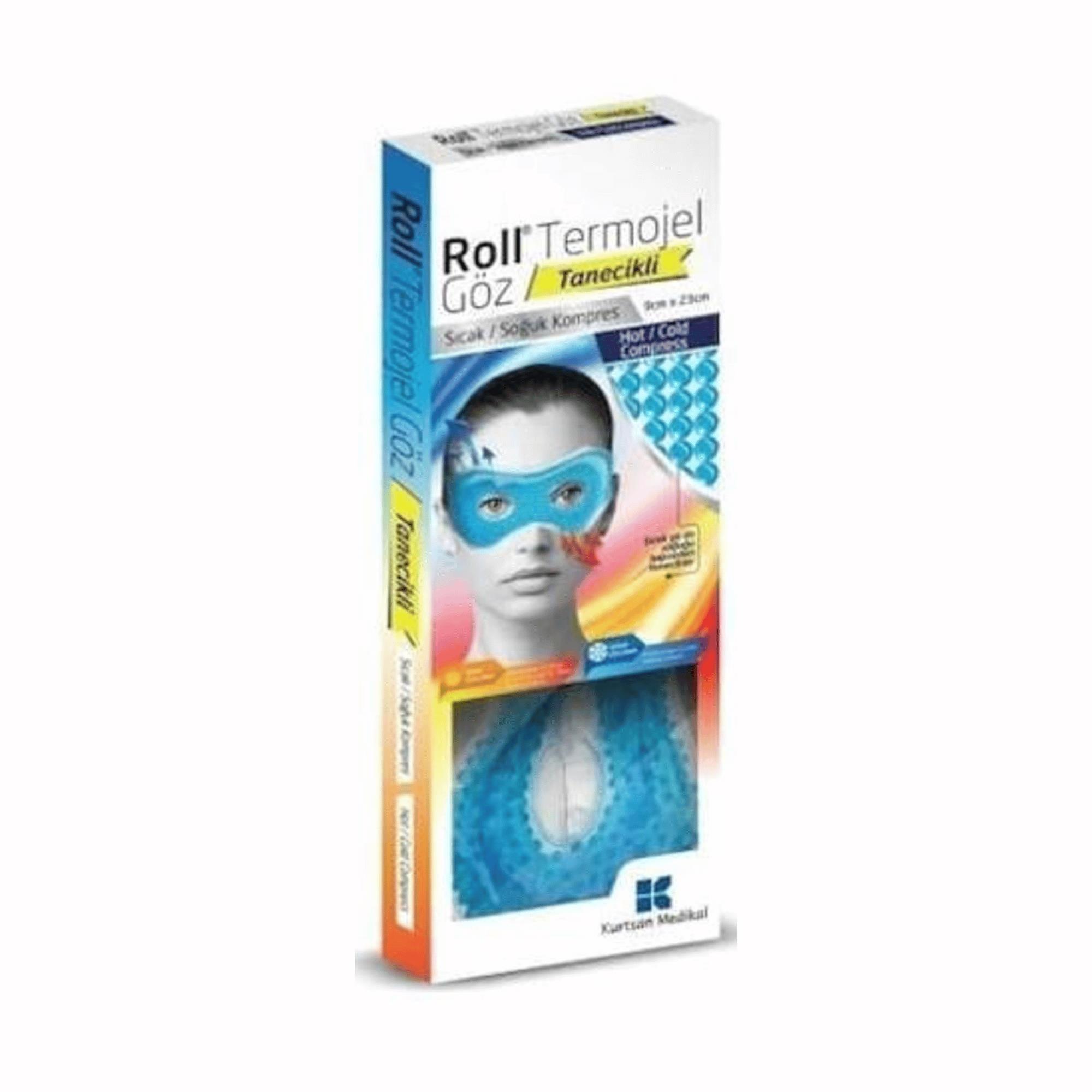 ROLL - Termojel Sıcak Soğuk Kompres Göz Tanecikli 9CM X 23CM