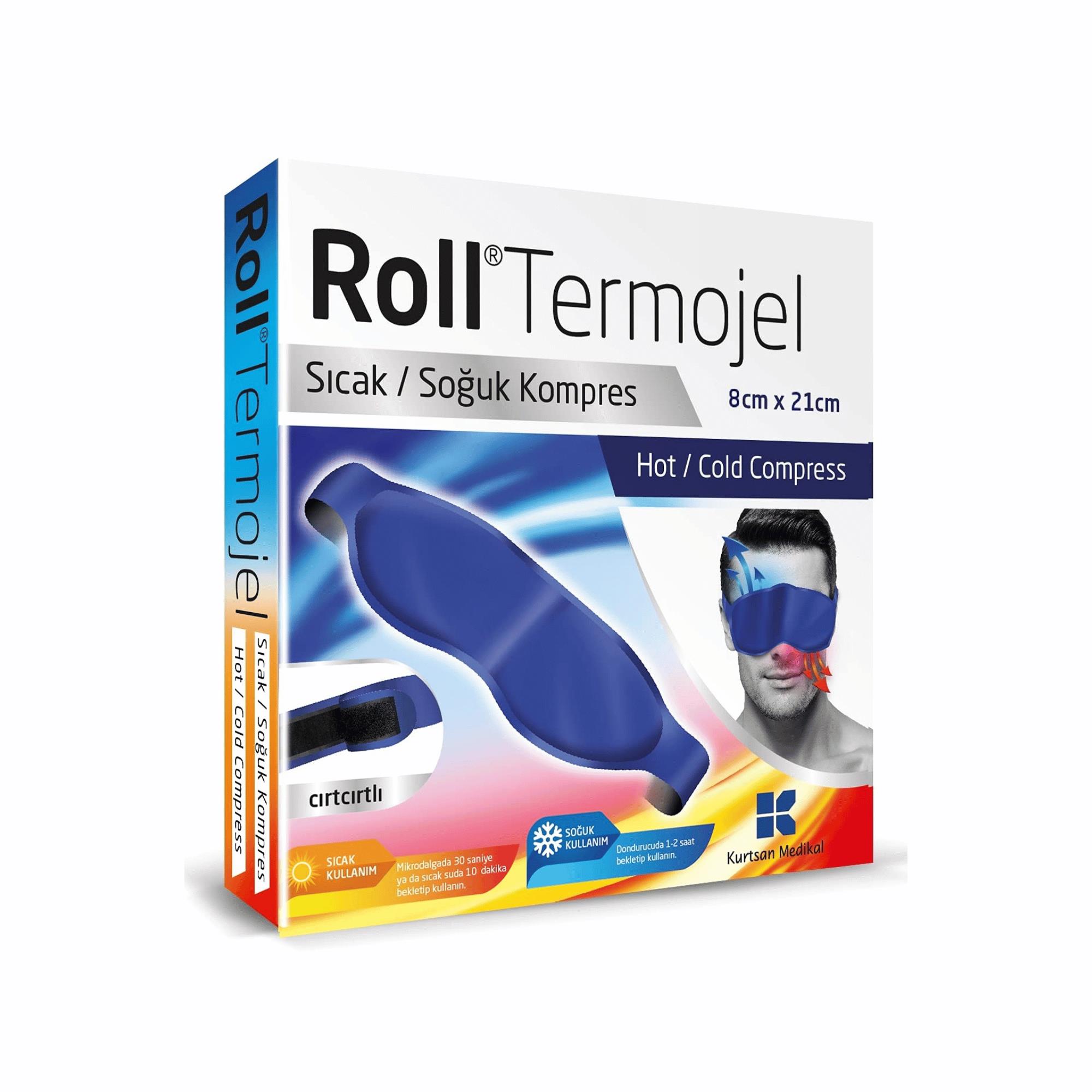 ROLL - Termojel Sıcak Soğuk Kompres Gözalın 8CM X 21CM