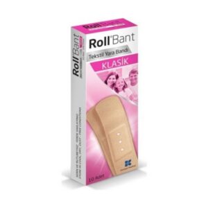 ROLL - Yara Bandı Klasik 19MM X 72MM 10LU 1 Paket