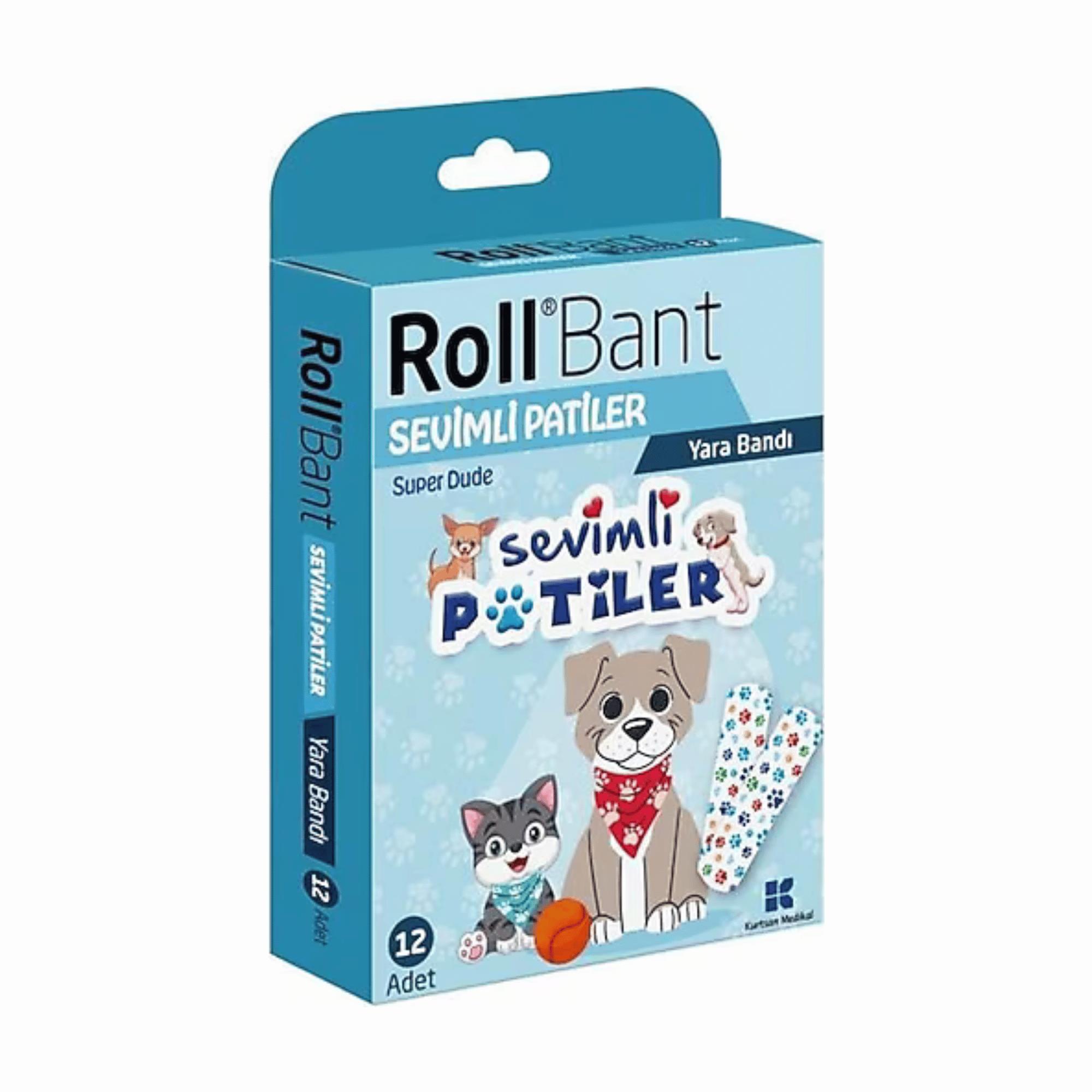 ROLL - Yara Bandı Sevimli Patiler 12Lİ