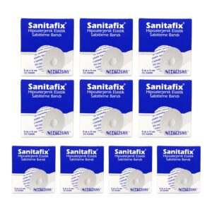 SANİTAFİX - Hipoalerjenik Esnek Flaster 5CM X 5CM REF:5205 - 10 Adet