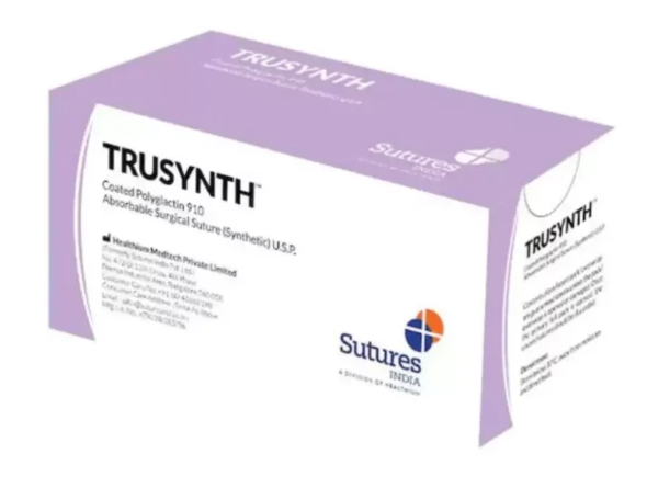 TRUSYNTH - Pga No: 0 75CM Keskin 35MM V-075