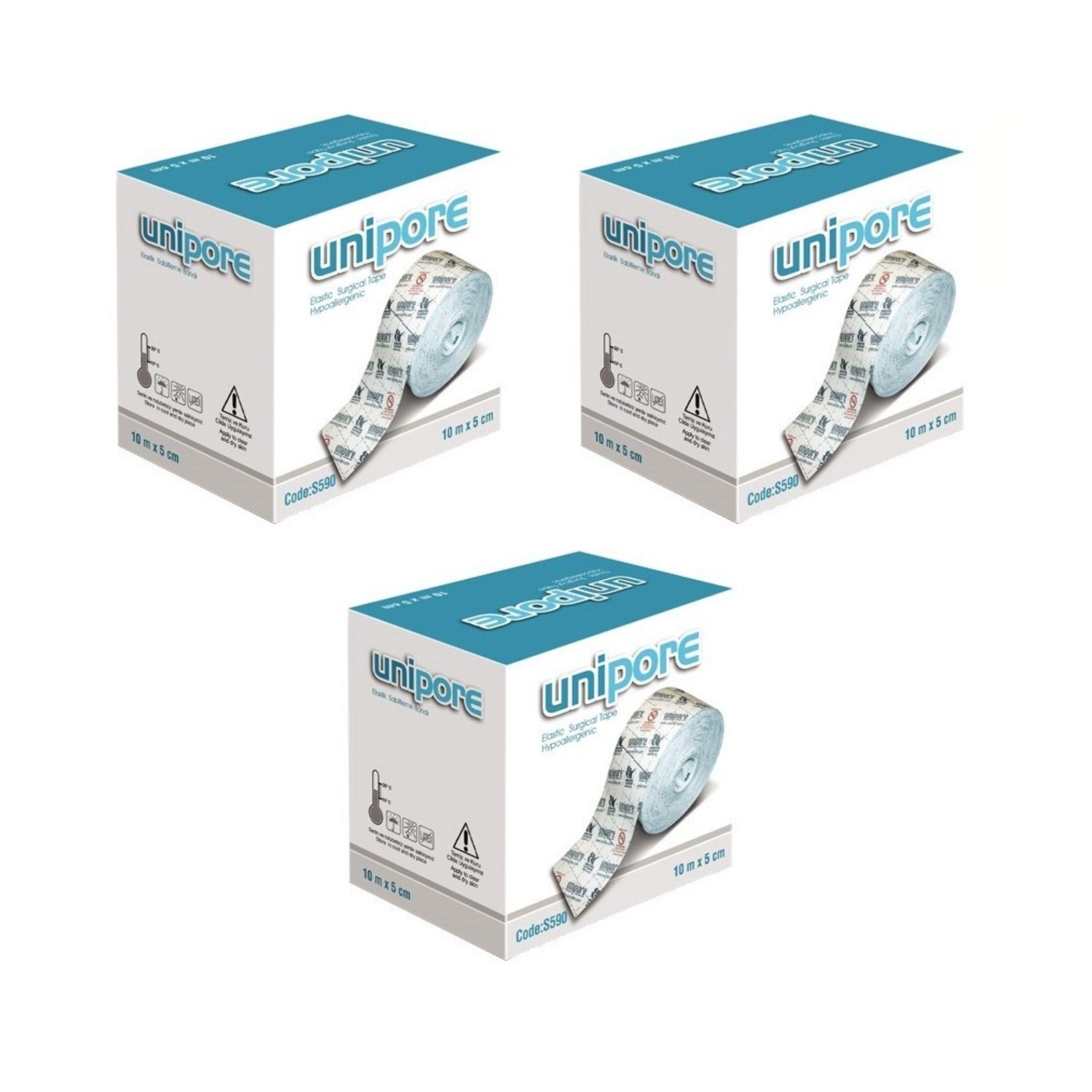UNİPORE - Flaster Esnek 5CM X 10M - 3 Adet