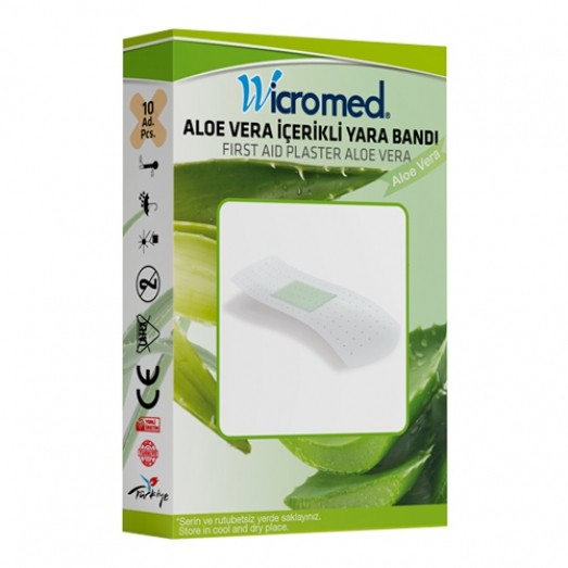 WİCROMED - Yara Bandı Aloe Veralı 10LU