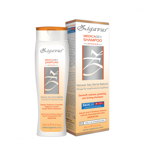 ZİGAVUS - Şampuan Hassas Saç Derisi Bakımı Medicade+ 250 Ml